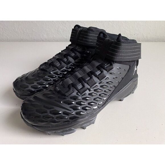 Nike Jordan Savage Pro 2 Shark Black Football Cleats CV1666-003 Men’s Sz 11.5 - Picture 7 of 10